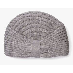 Kate Spade Cinched Beanie In Heather Gray New